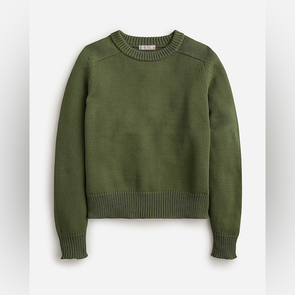 J Crew Relaxed Pullover Sweater - Green